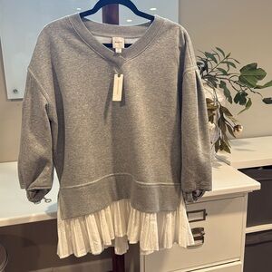 Anthropologie Maeve Sweatshirt size XS NWT